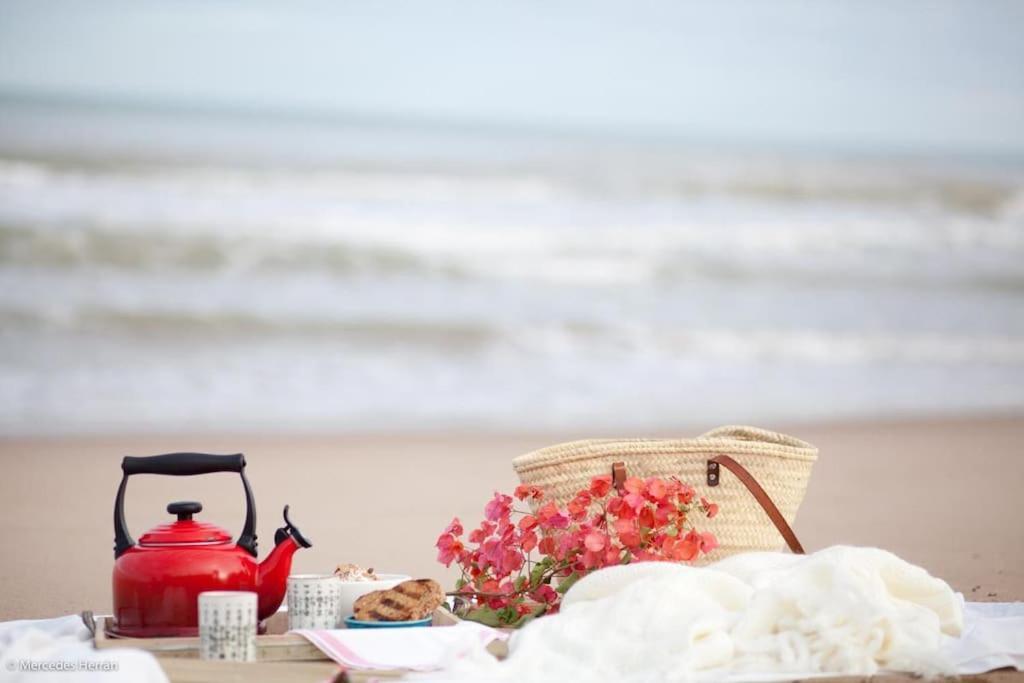 Beachfront House, Valencia, Wifi, Paddle Surf Board, Incredible Views Sueca Exterior foto