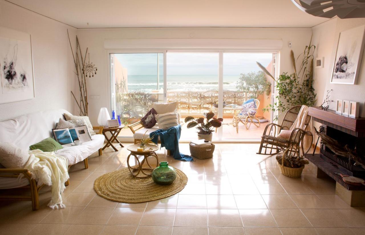 Beachfront House, Valencia, Wifi, Paddle Surf Board, Incredible Views Sueca Exterior foto